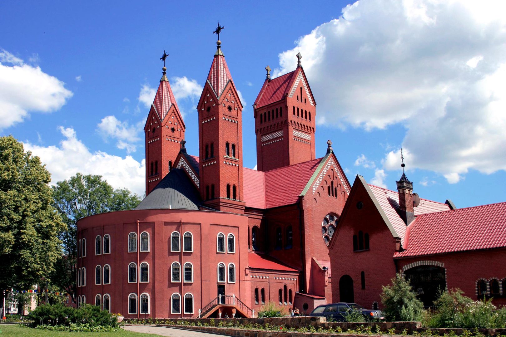 Red Church in Belarus - Travel with Prime Tour