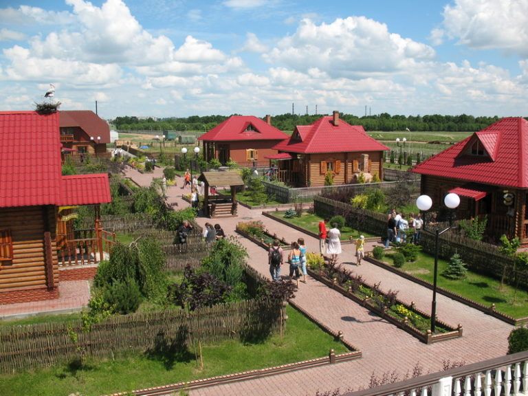 Belarusian village of 19th century